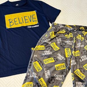 Ted Lasso Believe T-Shirt and Pajama Set